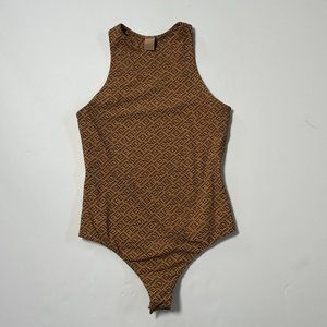 Fendi x SKIMS crewneck bodysuit